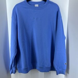 NWT Champion Periwinkle (Purple Blue Mix) Long Sleeve Shirt Women's Size 1X